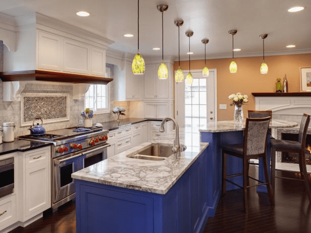 Kitchen cabinet repainting in Chantilly, VA